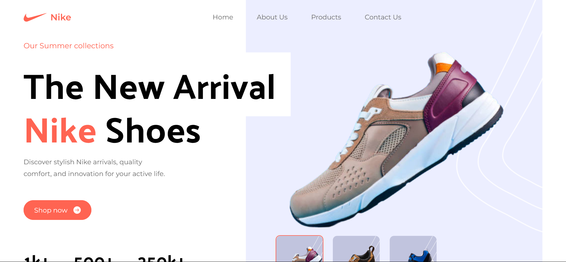 Nike Land page
